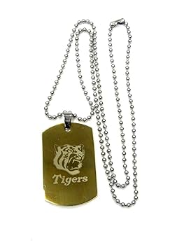 Amazon | 阪神タイガース ネックレス バッグチャーム虎ロゴ L